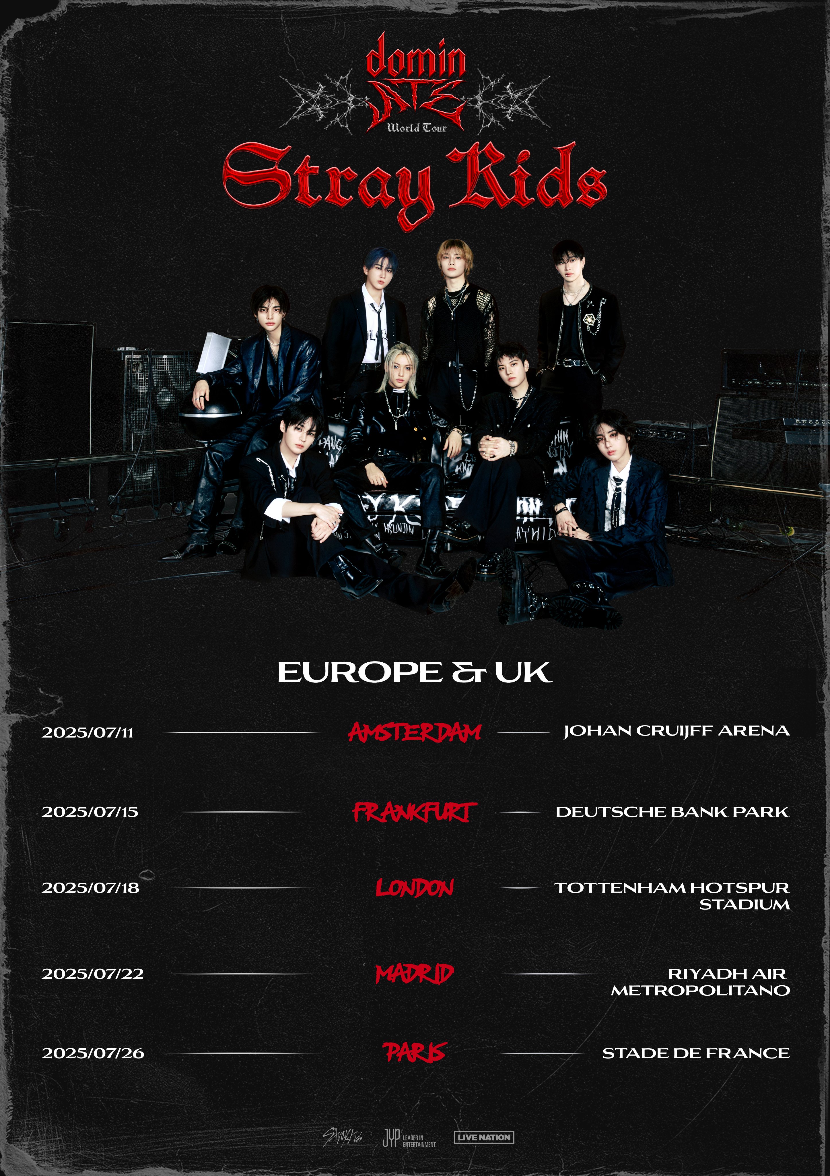 VIP Nation Europe Stray Kids World Tour